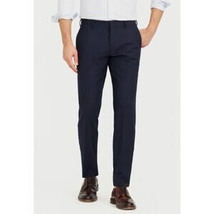 J. Crew Ludlow Slim Fit Suit Pants Dark Navy Moon Wool Cotton 30W 32L